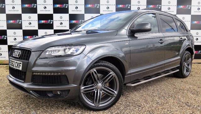 2012 Audi Q7 3.0 TDI S Line Plus Quattro 5dr Panoramic Roof, Reverse Camera