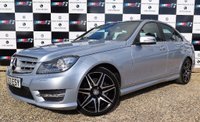 USED 2013 63 MERCEDES-BENZ C CLASS 3.0 C350 CDI BLUEEFFICIENCY AMG SPORT PLUS 4d AUTO 262 BHP Full Mercedes Service History!