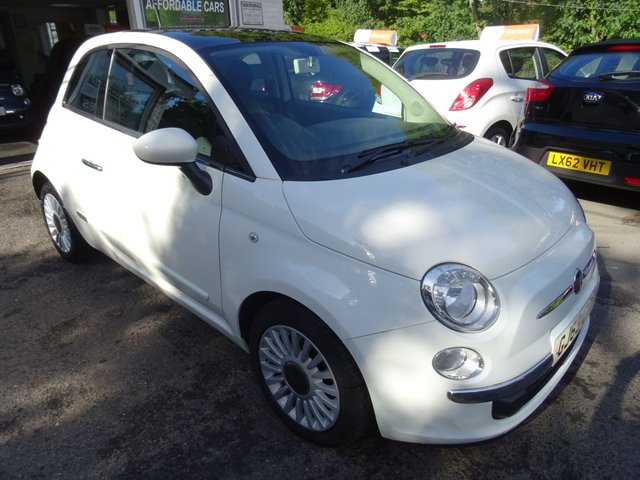2013 63 Fiat 500 0.9 TWINAIR LOUNGE 3d 85 BHP