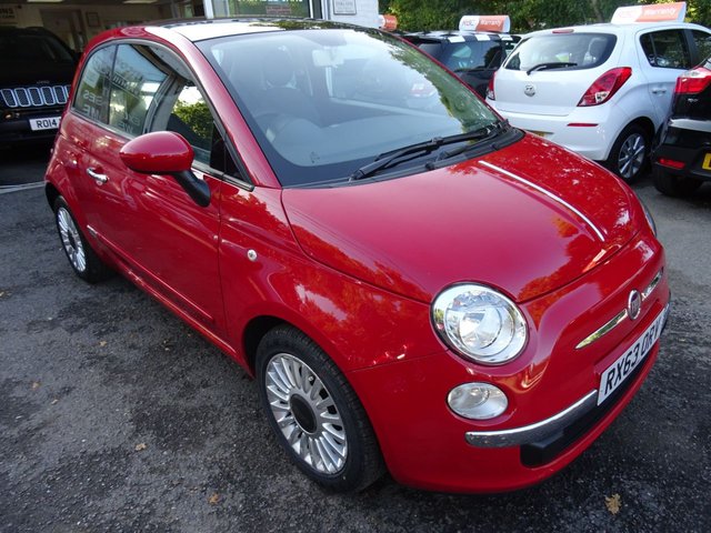 2013 63 Fiat 500 0.9 LOUNGE 3d 85 BHP