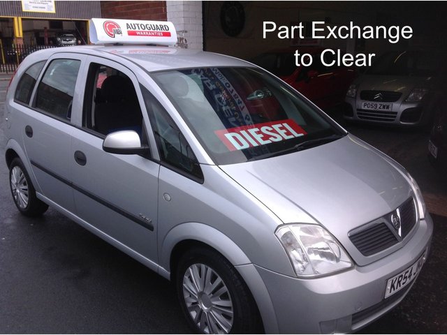 2004 54 Vauxhall Meriva 1.7 ENJOY CDTI 16V 