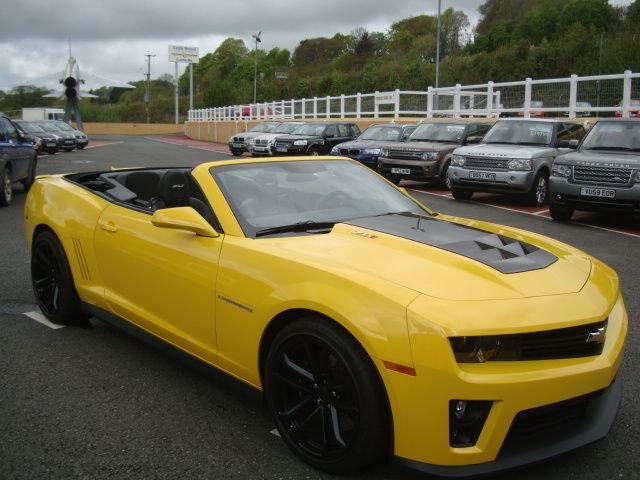 2013 13 Chevrolet Camaro ZL1 6.2 V8 SUPERCHARGED CONVERTIBLE 580bhp Auto