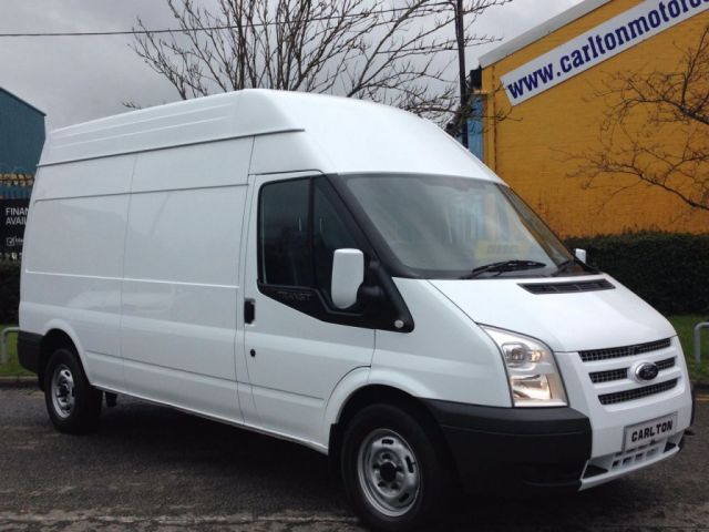 2014 14 Ford Transit T350 LWB High Roof panel Van Rwd Ex lease Free UK Delivery 
