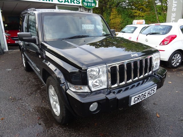 2006 06 Jeep Commander 3.0 V6 CRD LIMITED 5d AUTO 215 BHP