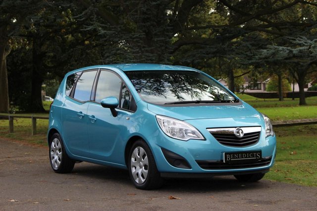 2011 11 Vauxhall Meriva 1.7 EXCLUSIV CDTI 5d AUTO 99 BHP