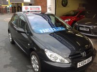 USED 2004 04 PEUGEOT 307 1.4 ENVY 5d 88 BHP PART EX TO CLEAR