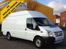 USED 2013 13 FORD TRANSIT 2.2Tdci T350 Lwb Jumbo High roof van Ex lease Fsh Free UK Delivery  