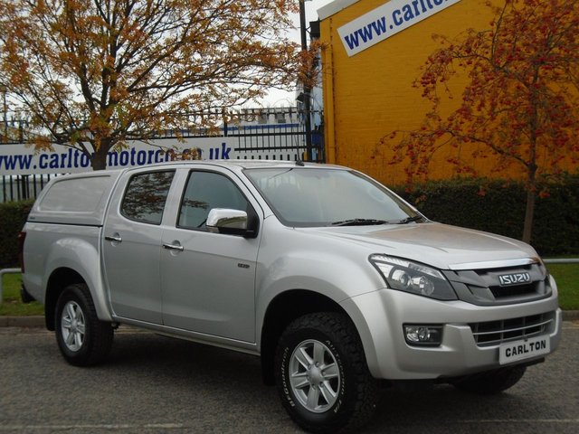 2013 63 Isuzu D-Max 2.5 TD EIGER D/Cab 4x4 Rear Canopy Alloys A/Con Elec pk STUNNING EXAMPLE