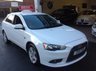 USED 2011 11 MITSUBISHI LANCER 2.0 DI-D ..... STUNNING WHITE