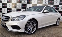 USED 2013 63 MERCEDES-BENZ E CLASS 2.1 E220 CDI AMG SPORT 4d AUTO 168 BHP Panoramic Sun Roof, Navigation