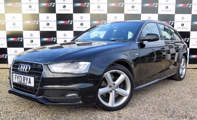 2013 13 Audi A4 2.0 AVANT TDI S LINE 5d AUTO 141 BHP