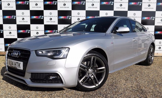 2014 14 Audi A5 2.0 SPORTBACK TDI QUATTRO S LINE S/S 5d AUTO 174 BHP