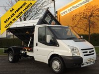 USED 2010 60 FORD TRANSIT 115 T350m [ 3Way ] Tipper 10.5ft Alloy Body Ex PLC Fsh, Free UK Delivery DRW  