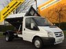 USED 2010 60 FORD TRANSIT 115 T350m [ 3Way ] Tipper 10.5ft Alloy Body Ex PLC Fsh, Free UK Delivery DRW  