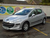 USED 2010 10 PEUGEOT 308 1.6 S 5d AUTO 118 BHP Low Insurance Group