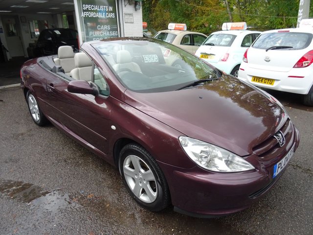 2004 04 Peugeot 307 2.0 COUPE CABRIOLET 2d 135 BHP