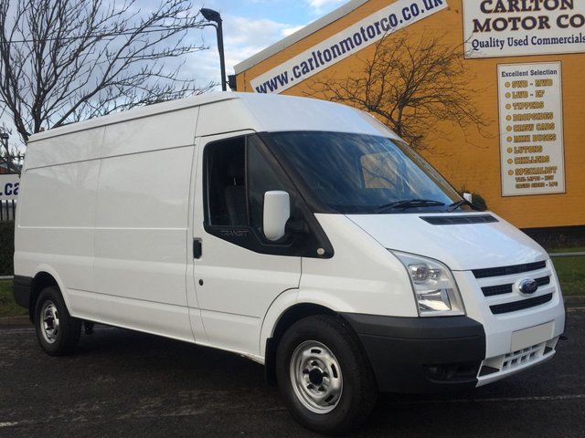 2010 10 Ford Transit 115 T350L Medium roof panel van Rwd Free UK Delivery 