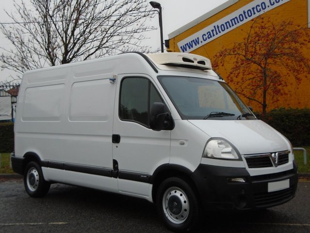 2006 06 Vauxhall Movano 2.5Cdti Mwb High Roof [ Freezer / Chiller+ Standby ] van Ex Co-op Free UK Delivery