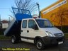 USED 2009 09 IVECO-FORD DAILY 3.0Hpi 35c15 D/Cab 7s Tipper 54K Ex Council Authority Free UK Delivery  