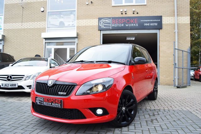 2013 63 Skoda Fabia 1.4 VRS DSG 5d AUTO 180 BHP