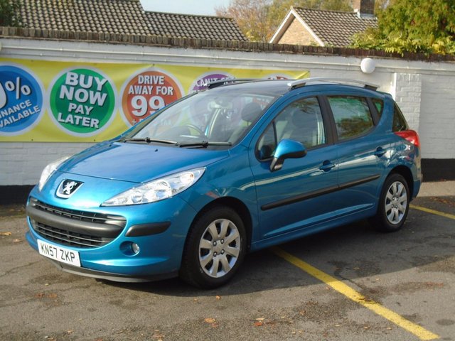 2007 57 Peugeot 207 1.4 SW S 5d 94 BHP
