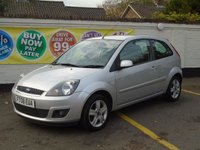 USED 2008 08 FORD FIESTA 1.2 ZETEC CLIMATE 16V 3d 78 BHP Low Tax Bracket