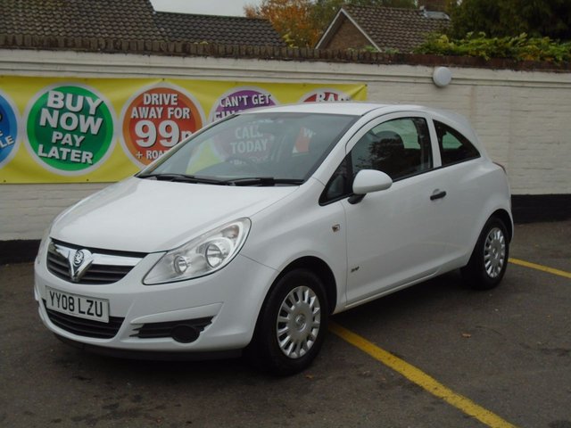 2008 08 Vauxhall Corsa 1.0 LIFE 3d 60 BHP