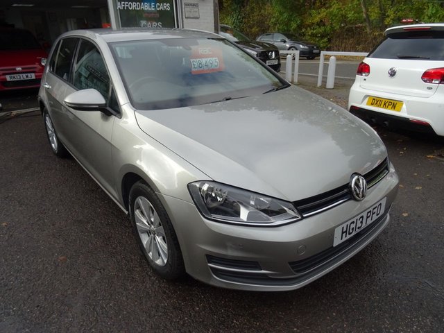 2013 13 Volkswagen Golf 1.6 SE TDI BLUEMOTION TECHNOLOGY 5d 103 BHP
