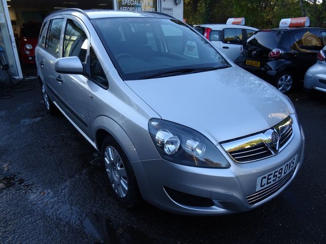 2009 59 Vauxhall Zafira 1.6 LIFE 5d 104 BHP