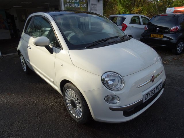 2013 63 Fiat 500 1.2 LOUNGE 3d 69 BHP