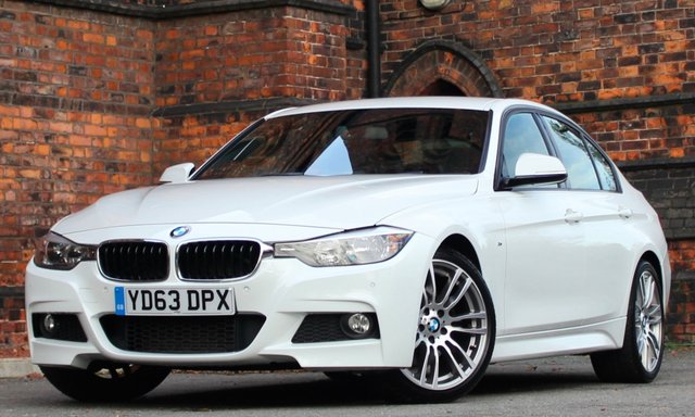 2013 63 BMW 3 Series 3.0 330D M SPORT 4d AUTO 255 BHP
